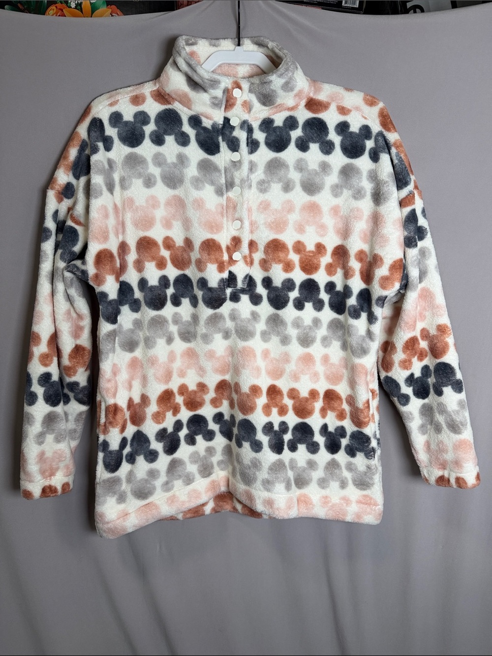 Disney Fleece Half Zip Pullover